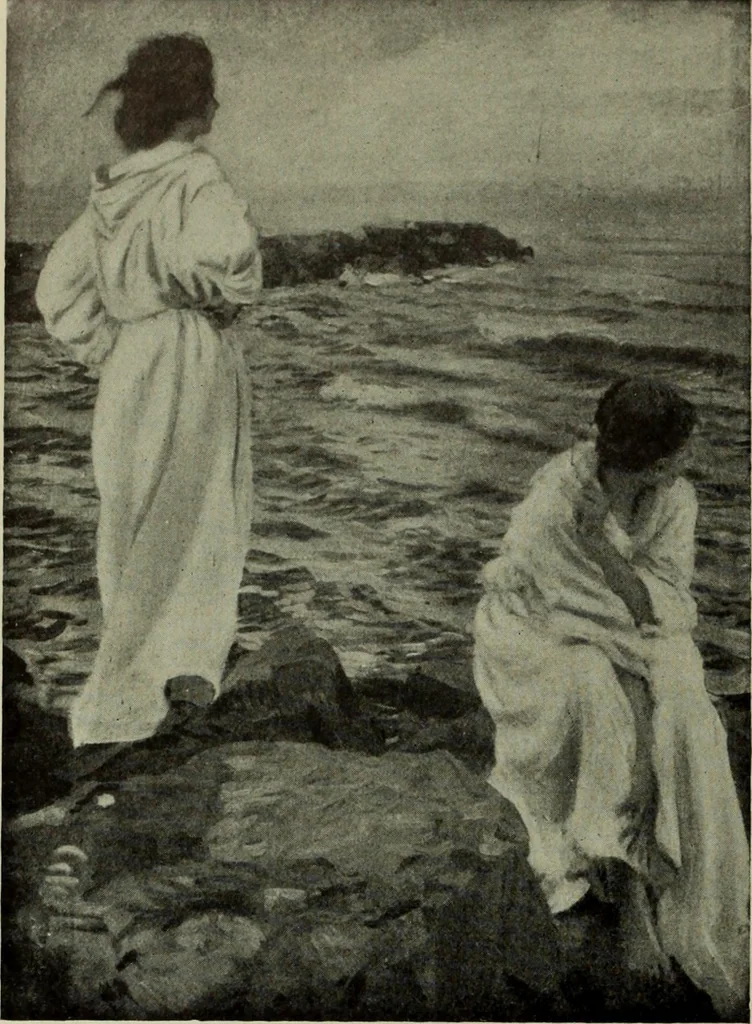 An illustration from International studio, 1897, leaf 219