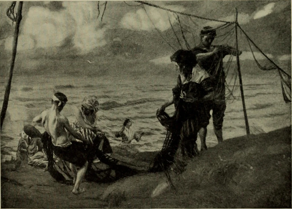 An illustration from International studio, 1897, leaf 220