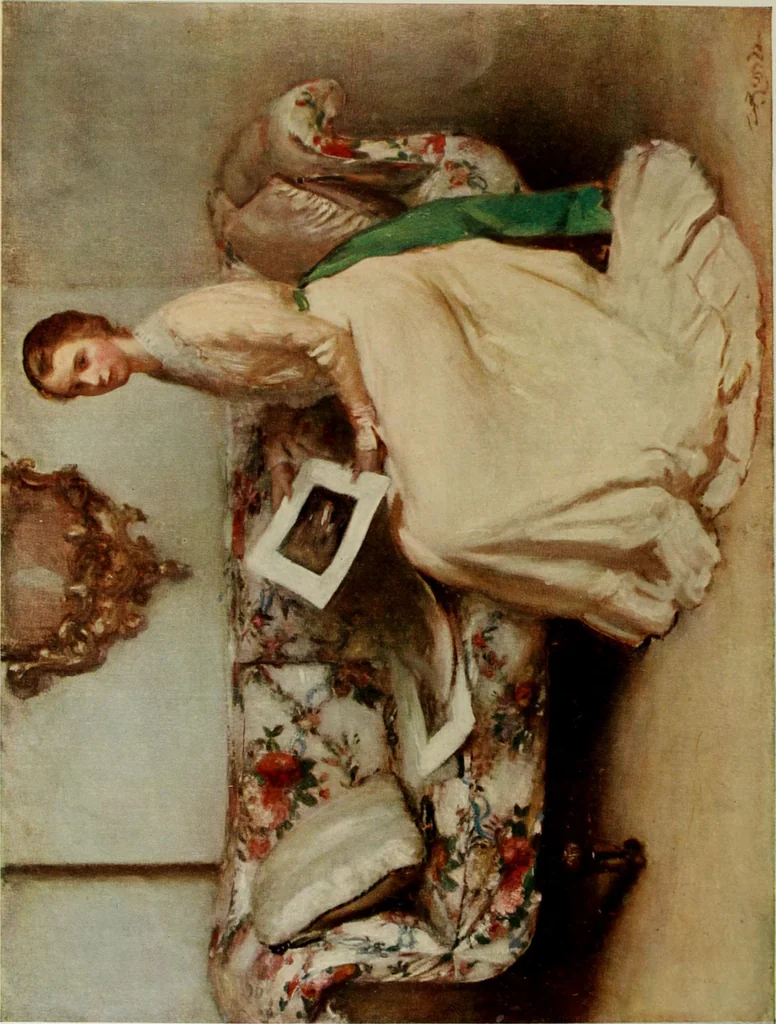 An illustration from International studio, 1897, leaf 243