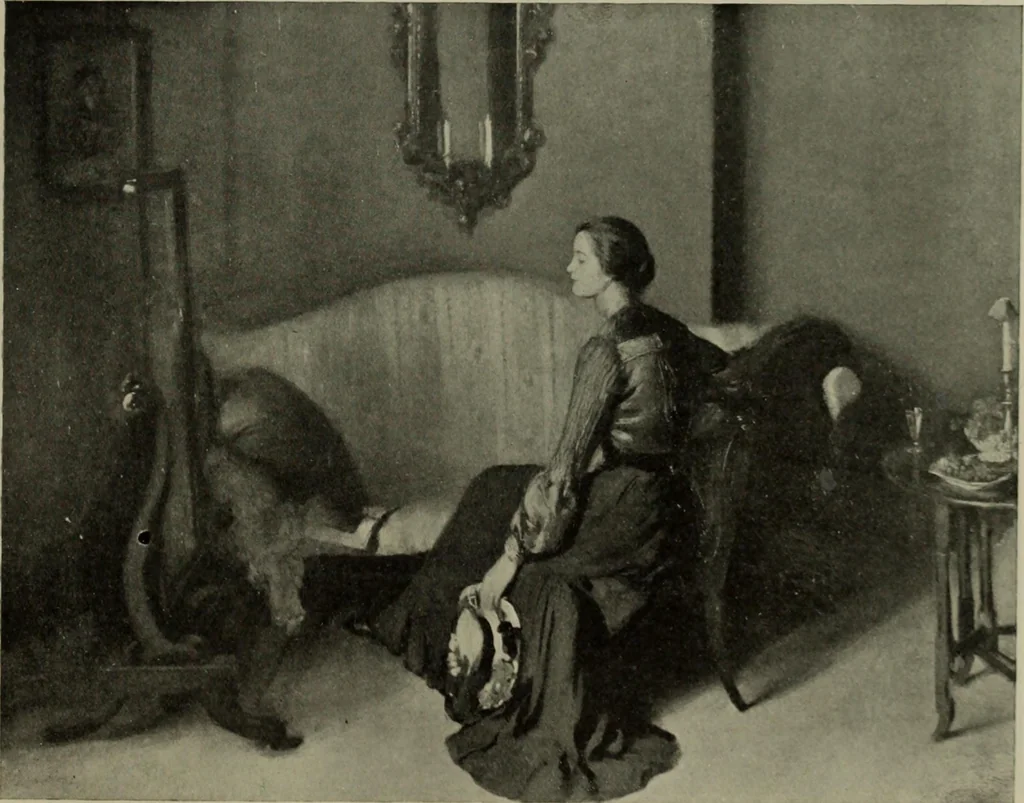 An illustration from International studio, 1897, leaf 252