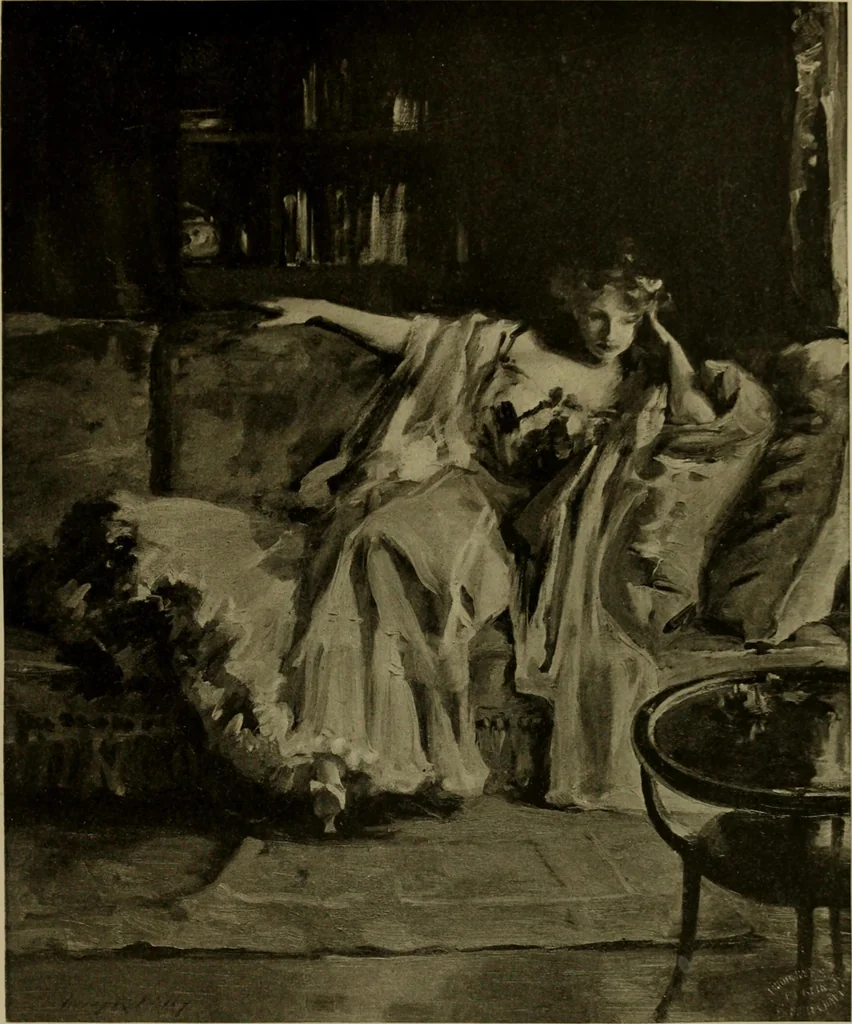 An illustration from International studio, 1897, leaf 260