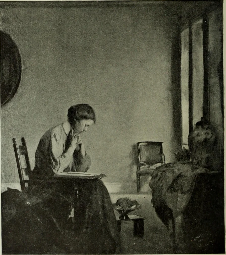 An illustration from International studio, 1897, leaf 265