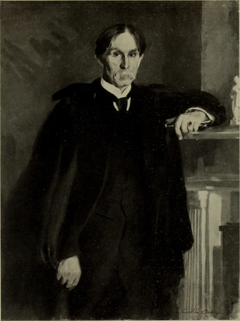 An illustration from International studio, 1897, leaf 28