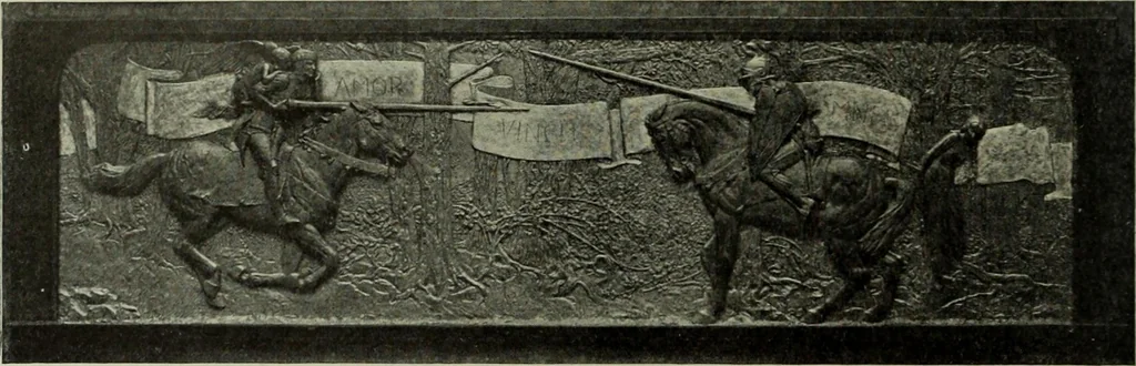 An illustration from International studio, 1897, leaf 31