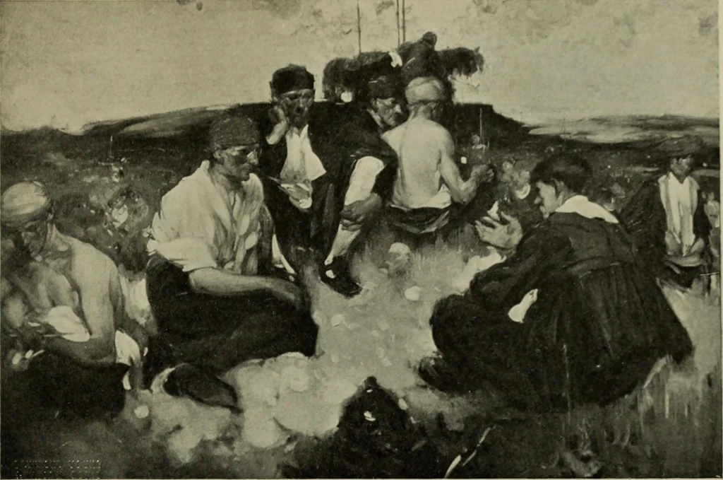 An illustration from International studio, 1897, leaf 314