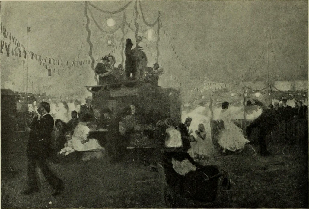 An illustration from International studio, 1897, leaf 321