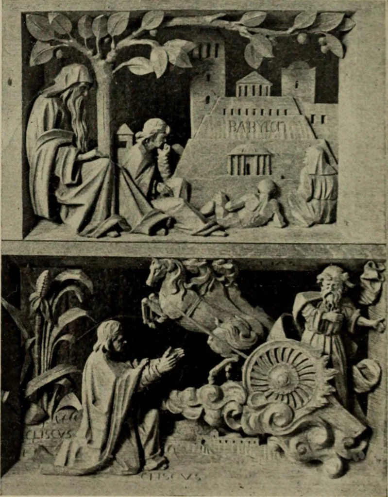 An illustration from International studio, 1897, leaf 334