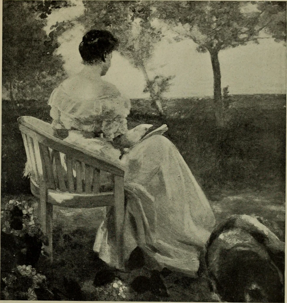 An illustration from International studio, 1897, leaf 366