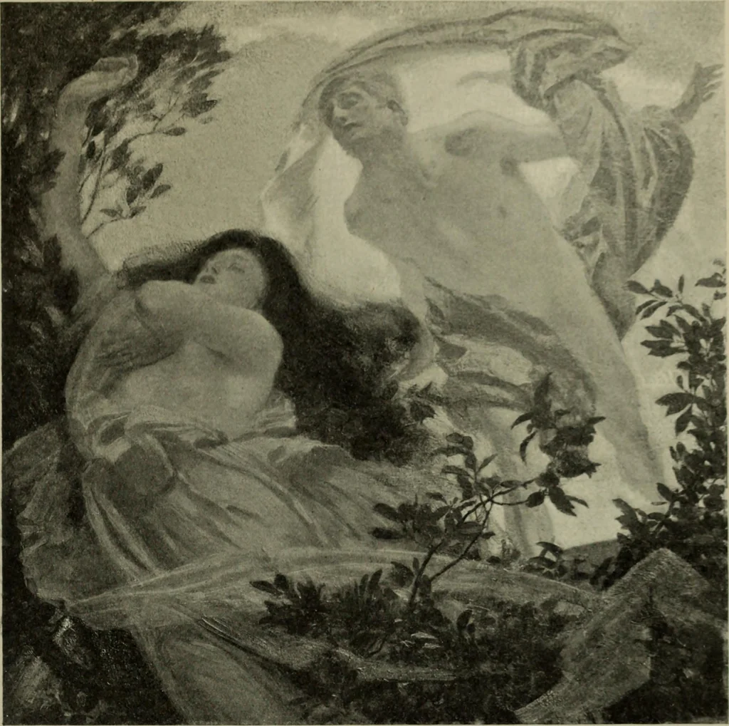 An illustration from International studio, 1897, leaf 38