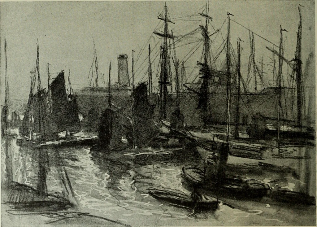 An illustration from International studio, 1897, leaf 383
