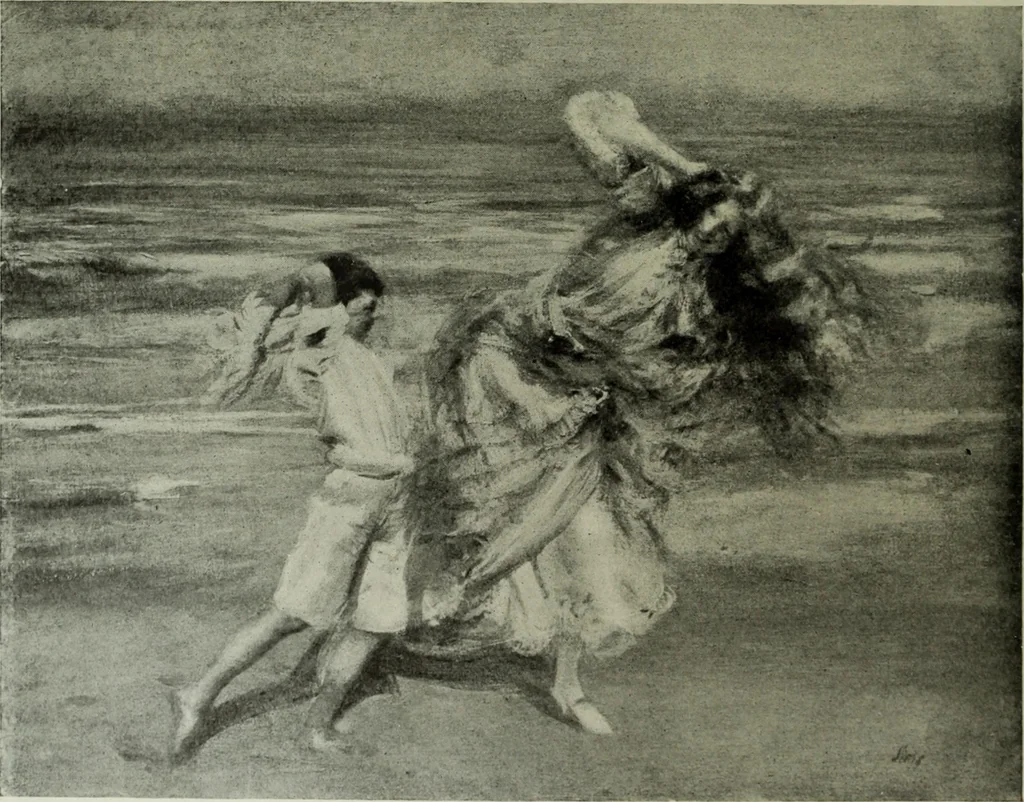 An illustration from International studio, 1897, leaf 39