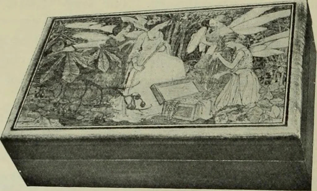 An illustration from International studio, 1897, leaf 403