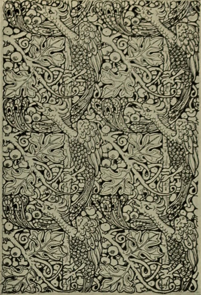 An illustration from International studio, 1897, leaf 406
