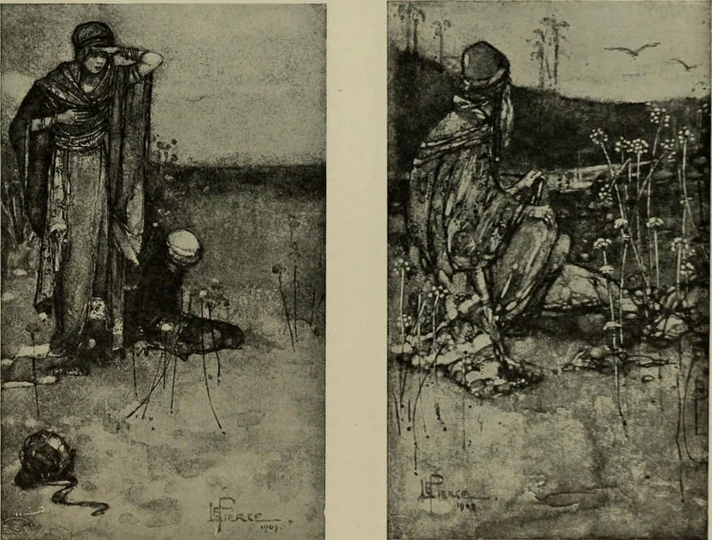 An illustration from International studio, 1897, leaf 408