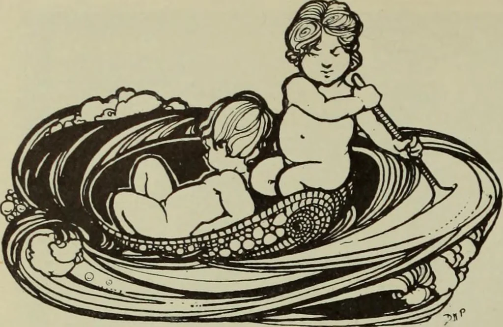 An illustration from International studio, 1897, leaf 409