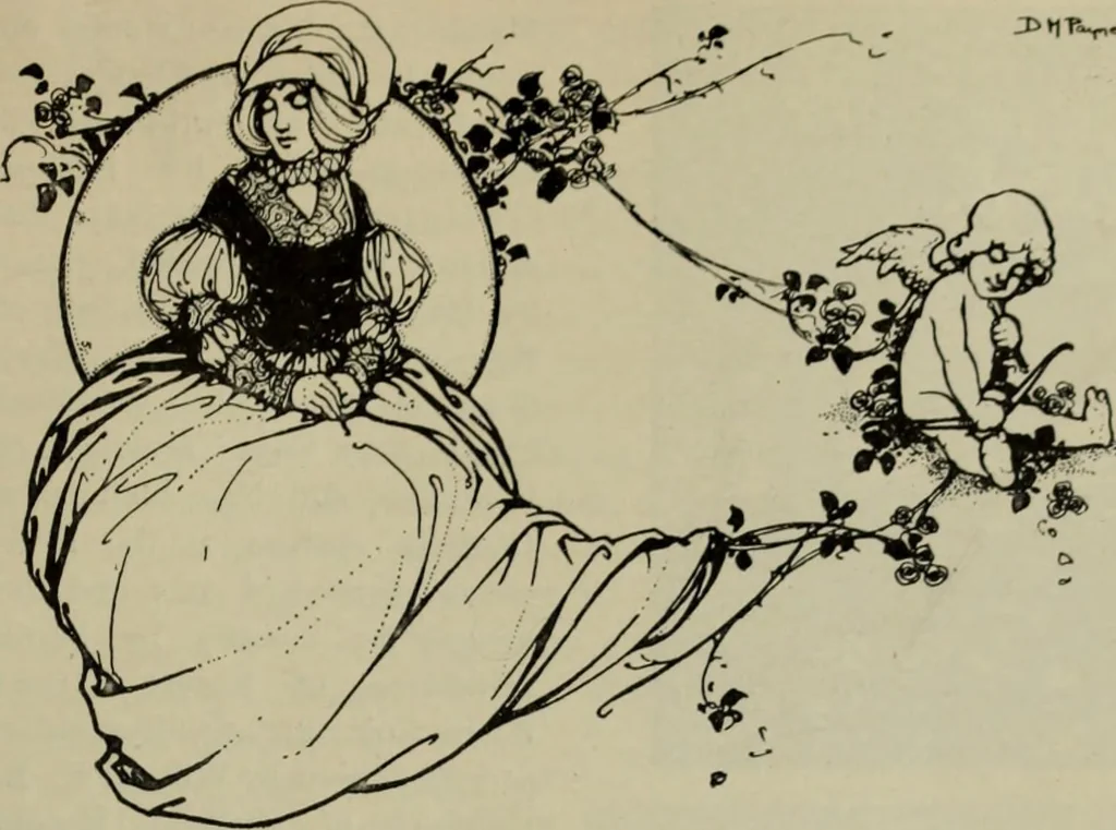 An illustration from International studio, 1897, leaf 410