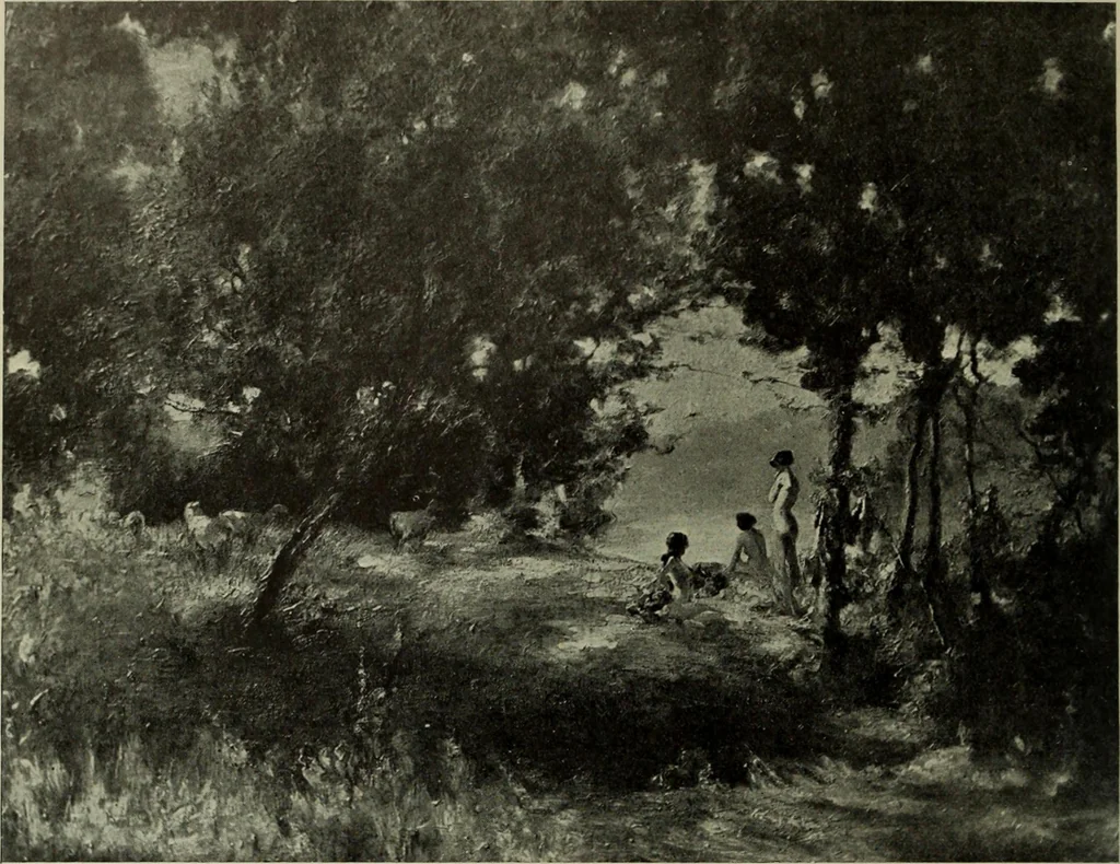 An illustration from International studio, 1897, leaf 425