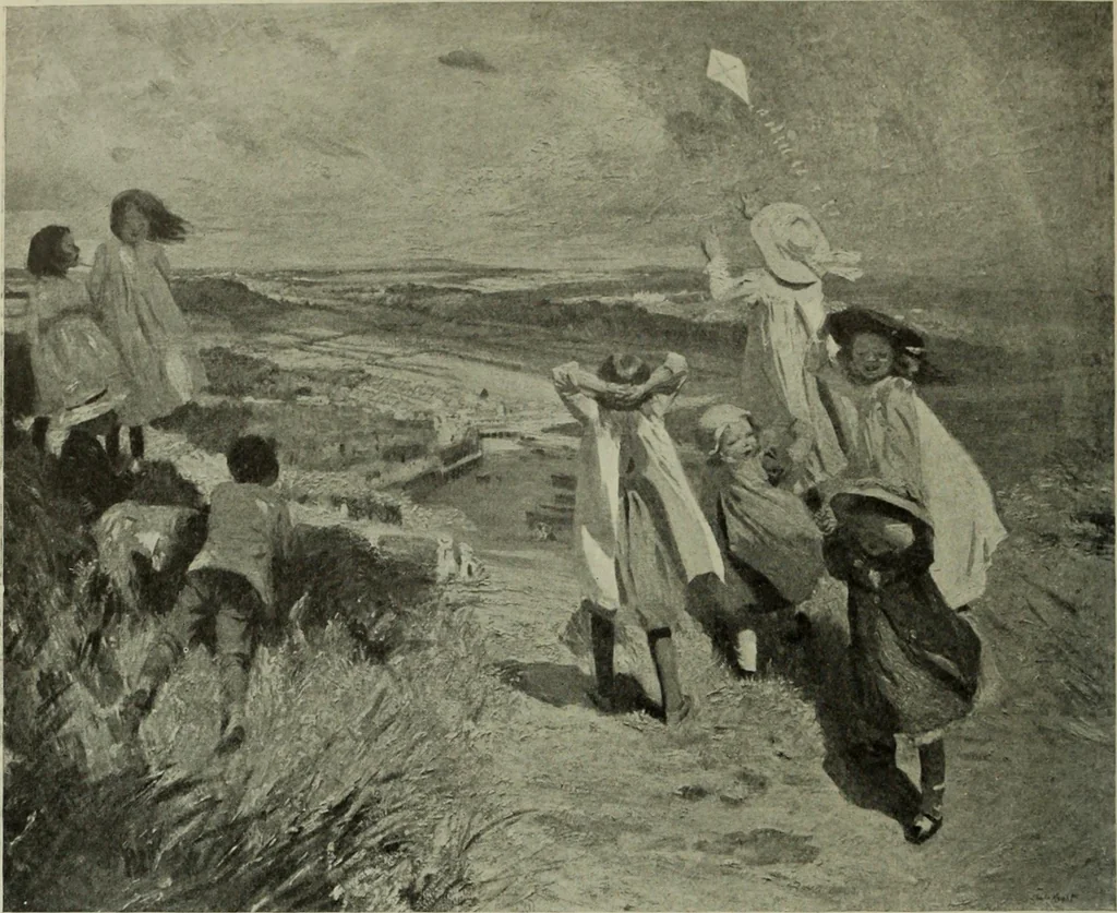 An illustration from International studio, 1897, leaf 45