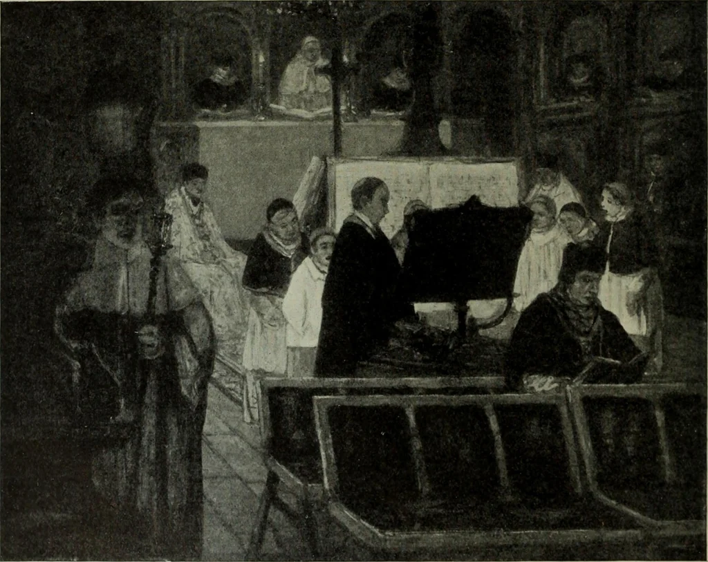 An illustration from International studio, 1897, leaf 59