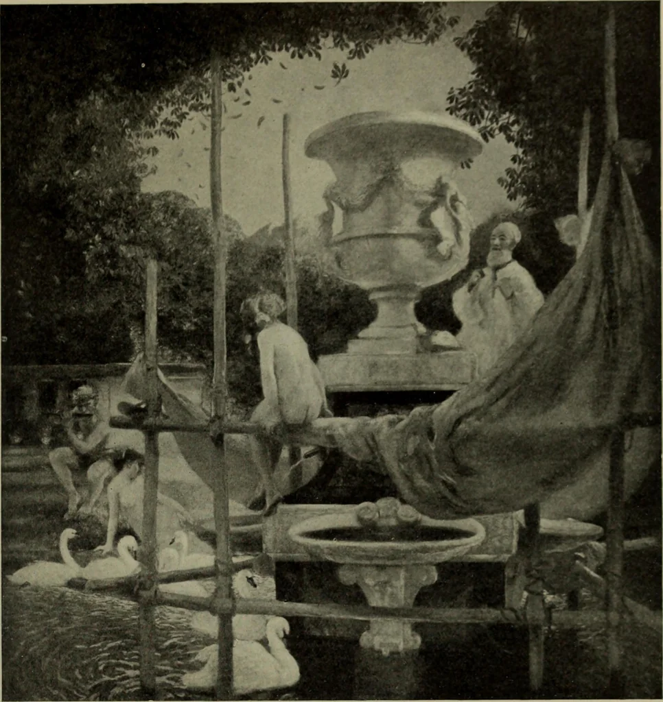 An illustration from International studio, 1897, leaf 60