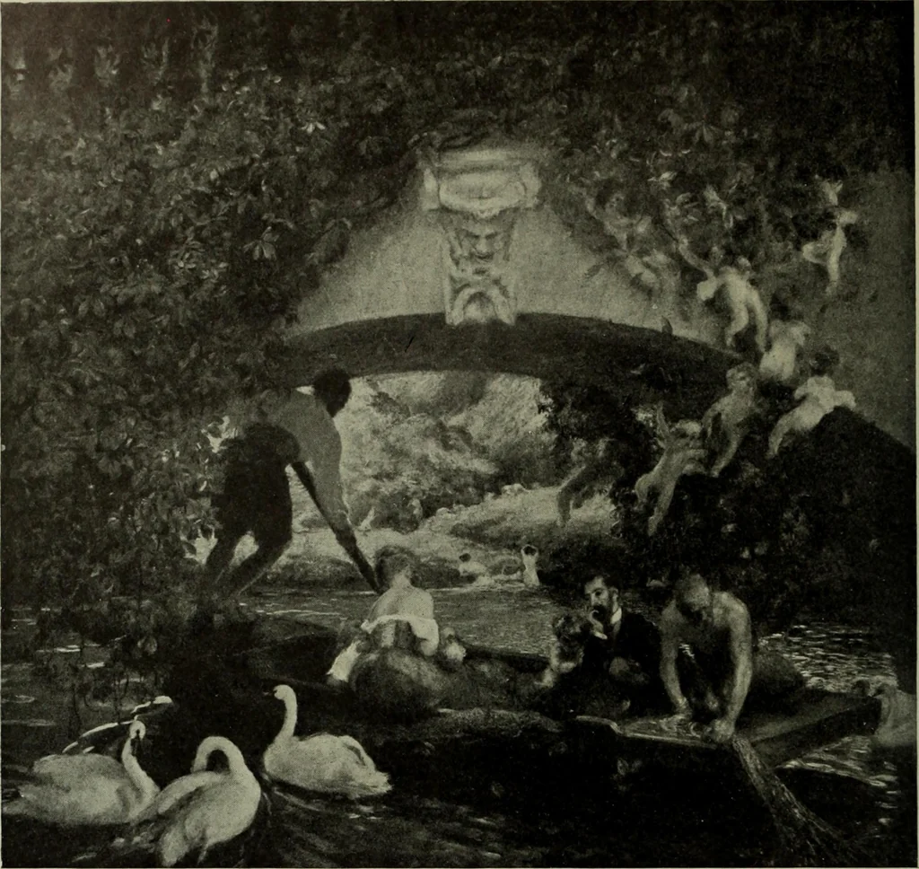 An illustration from International studio, 1897, leaf 61