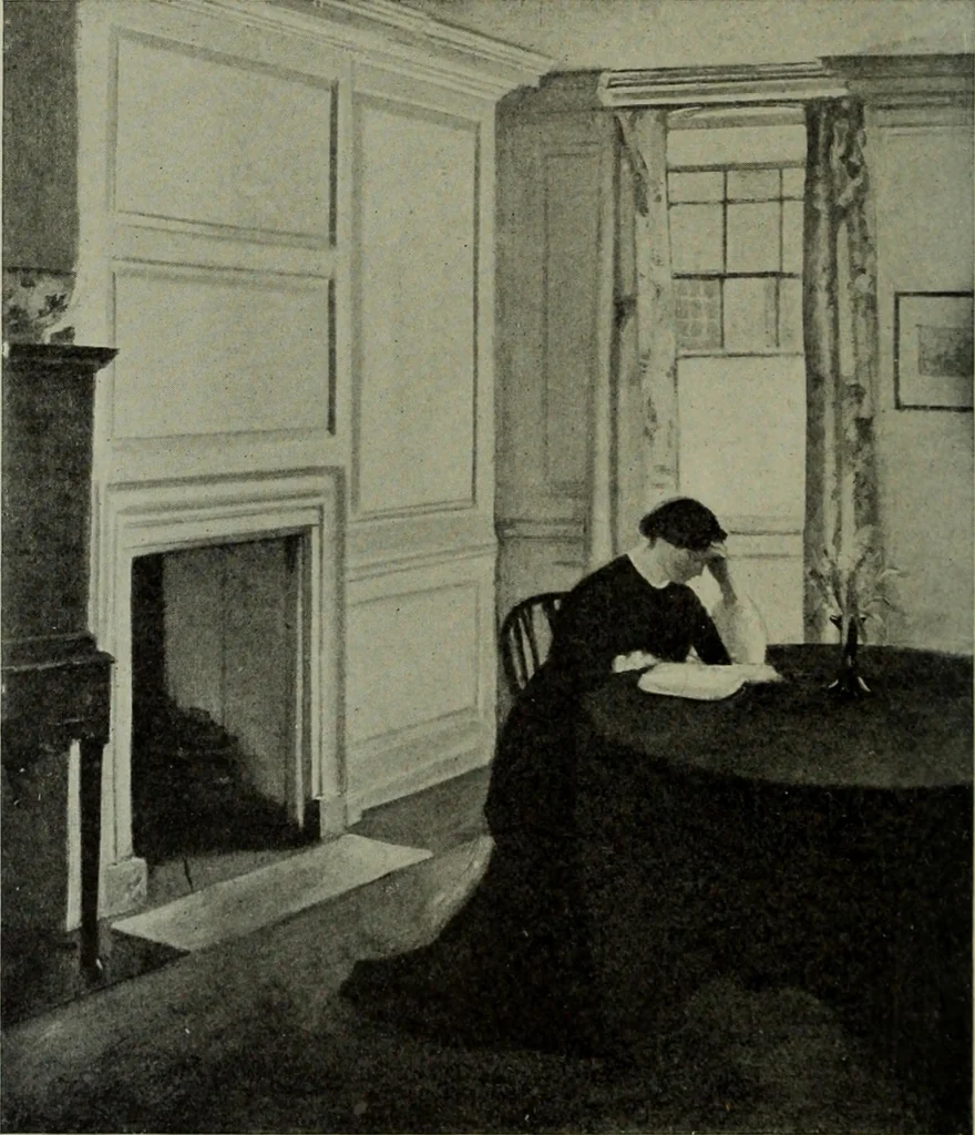 An illustration from International studio, 1897, leaf 67