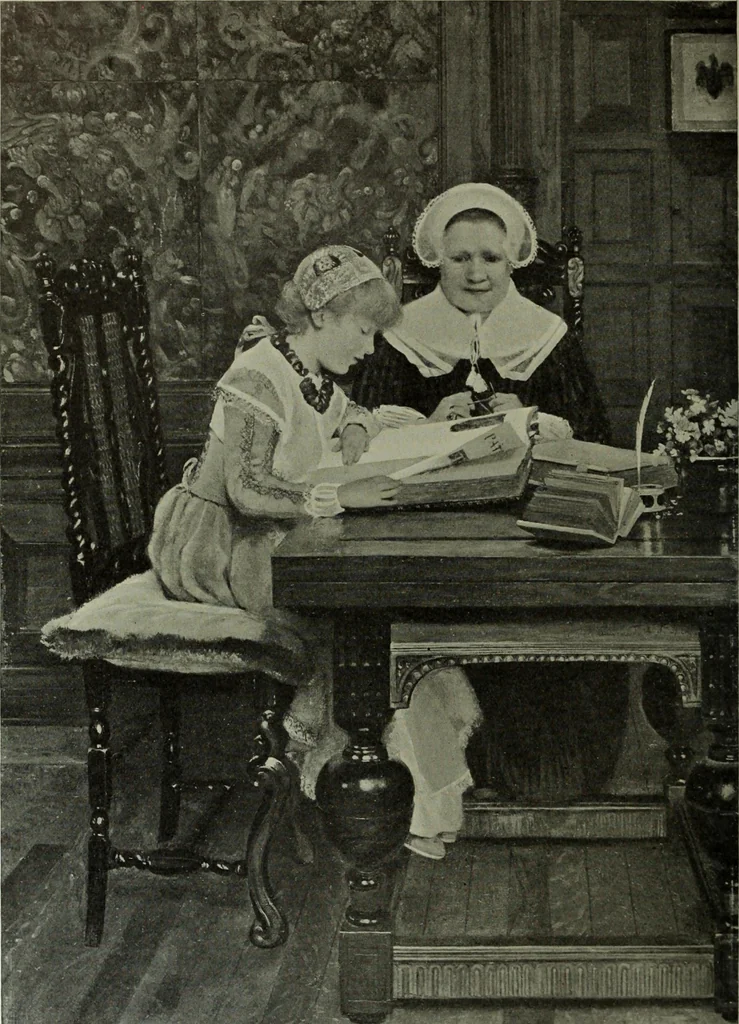 An illustration from International studio, 1897, leaf 87