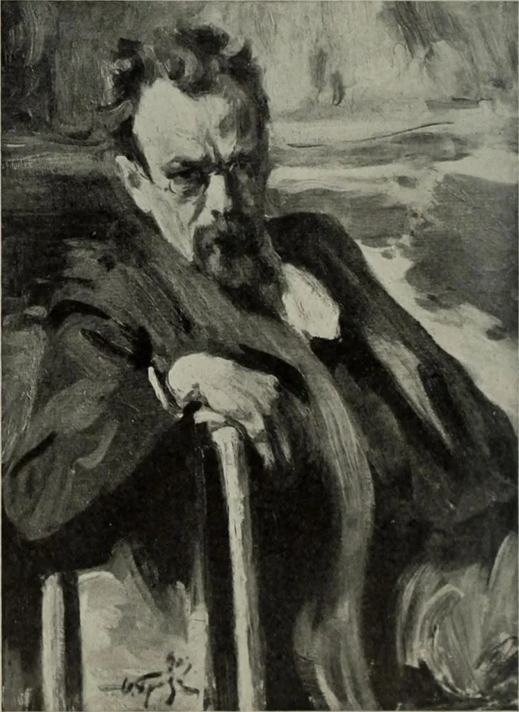 An illustration from International studio, 1897, leaf 104