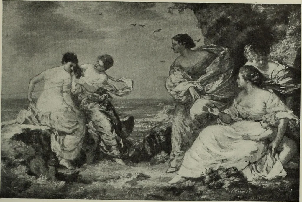 An illustration from International studio, 1897, leaf 109