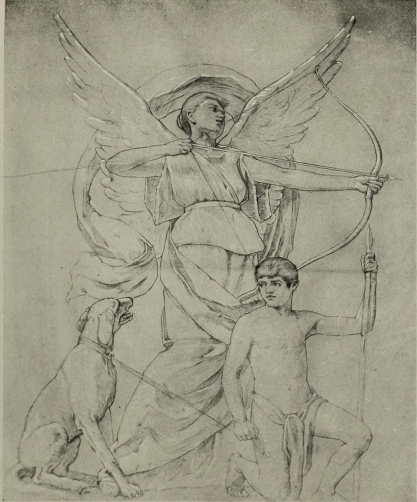 An illustration from International studio, 1897, leaf 115