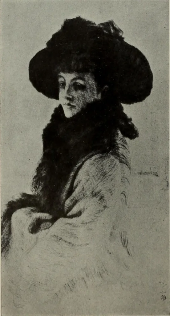 An illustration from International studio, 1897, leaf 122