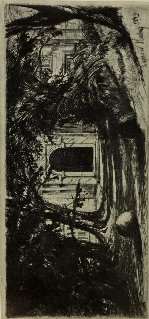 An illustration from International studio, 1897, leaf 136