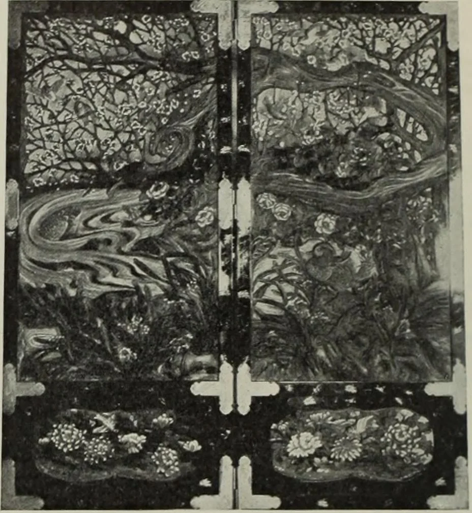 An illustration from International studio, 1897, leaf 166