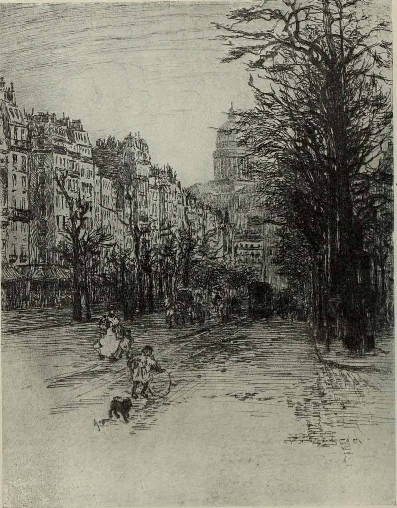 An illustration from International studio, 1897, leaf 182