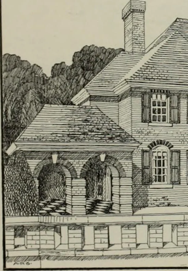An illustration from International studio, 1897, leaf 186