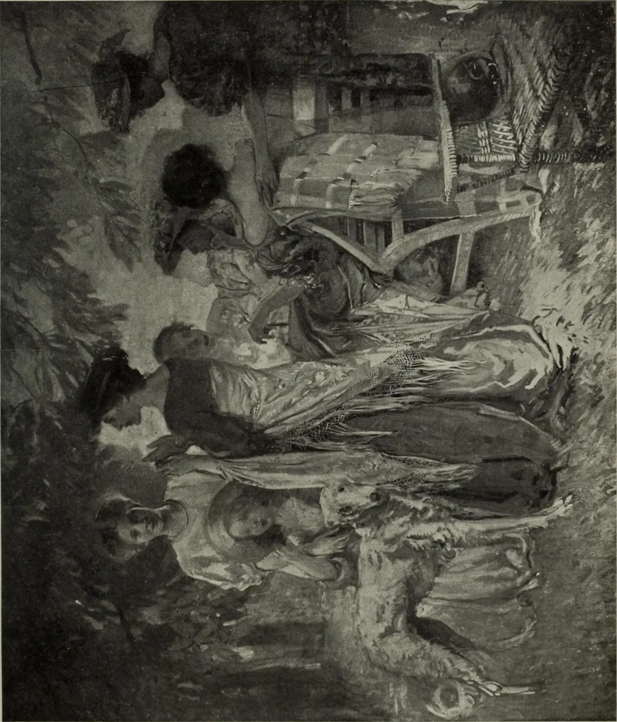 An illustration from International studio, 1897, leaf 20