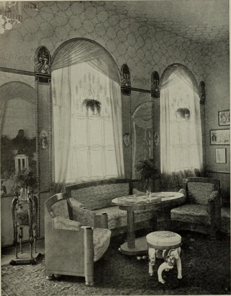 An illustration from International studio, 1897, leaf 204