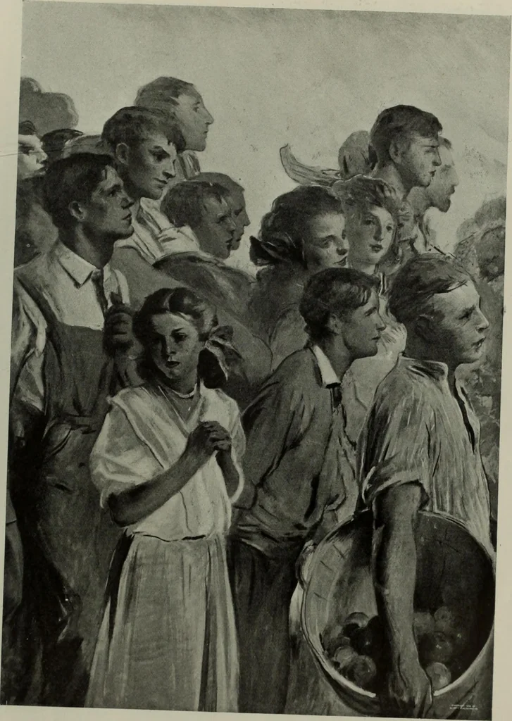 An illustration from International studio, 1897, leaf 245
