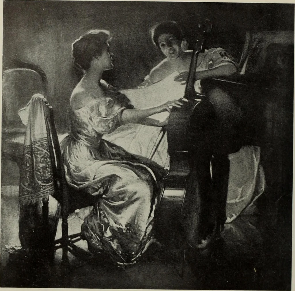 An illustration from International studio, 1897, leaf 25