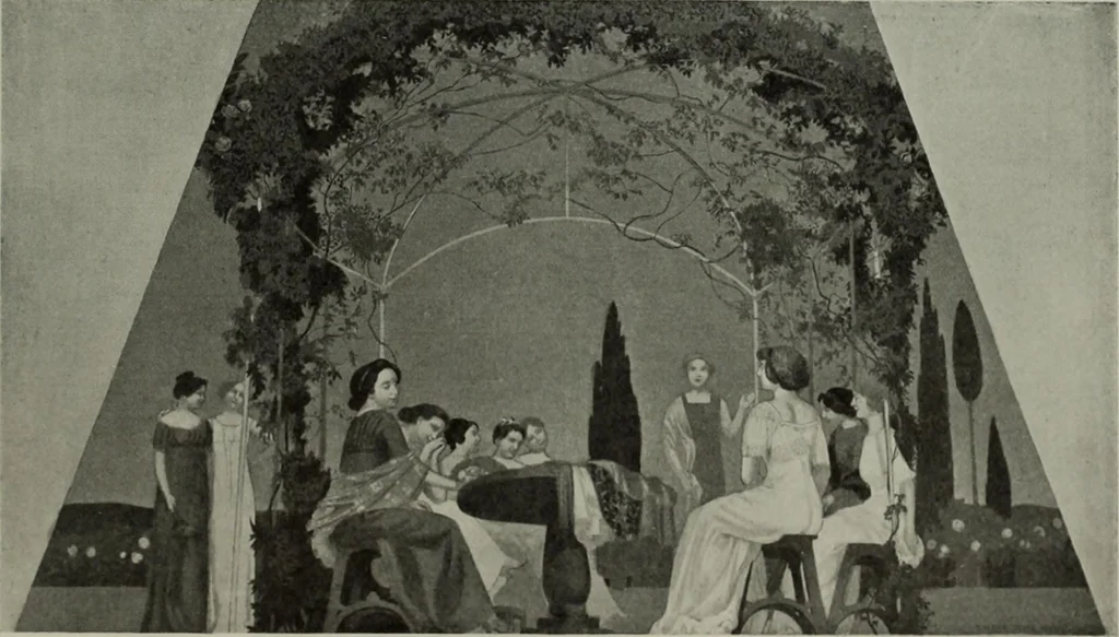 An illustration from International studio, 1897, leaf 301