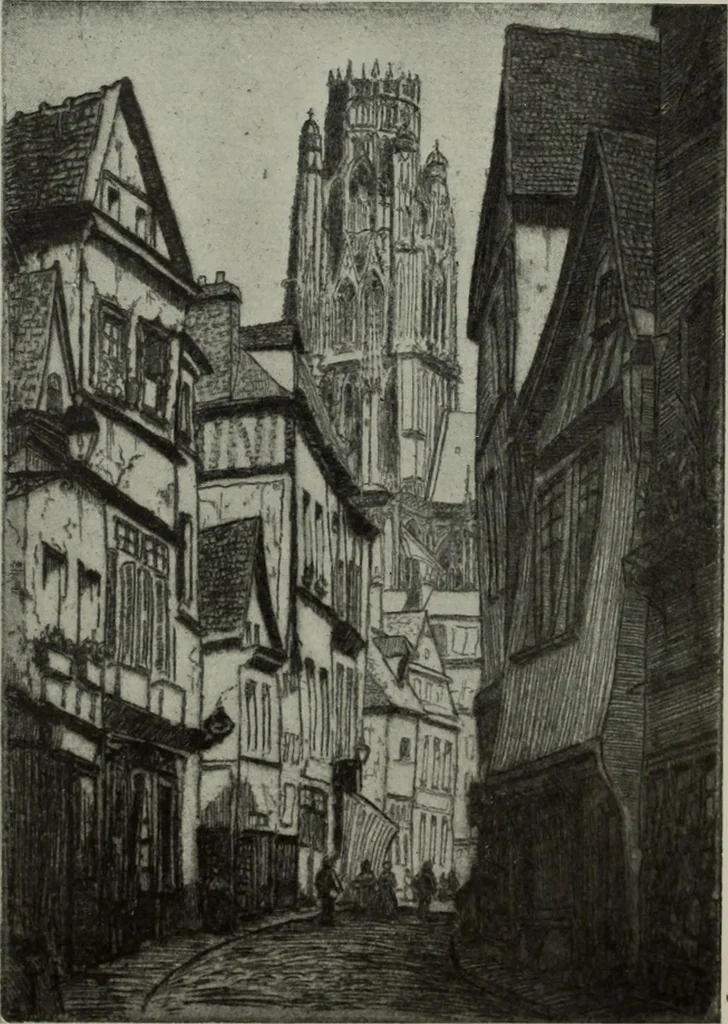 An illustration from International studio, 1897, leaf 371