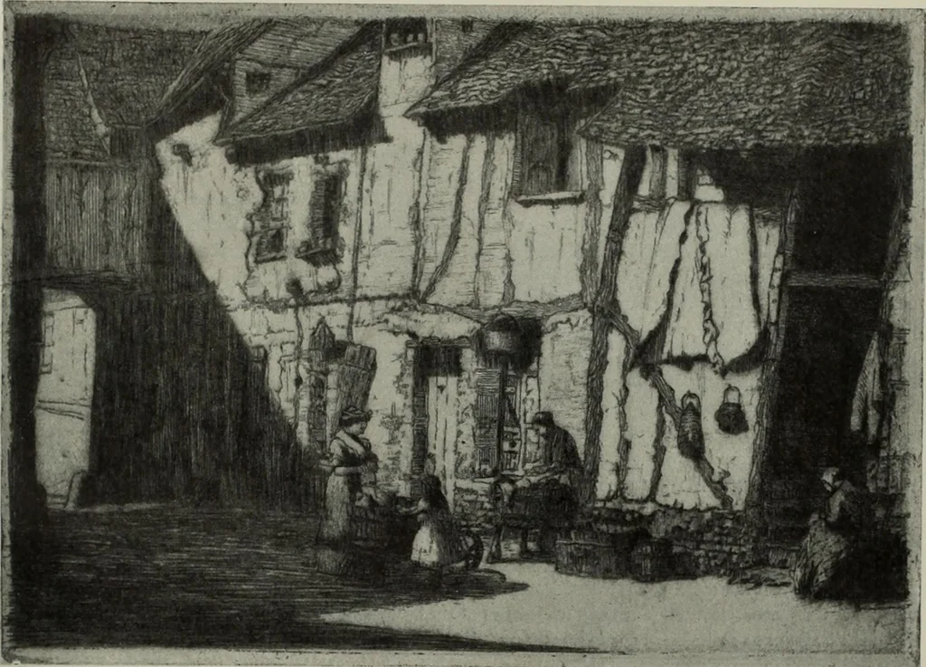 An illustration from International studio, 1897, leaf 377