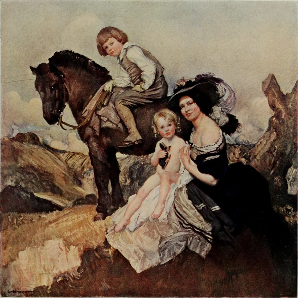 An illustration from International studio, 1897, leaf 41