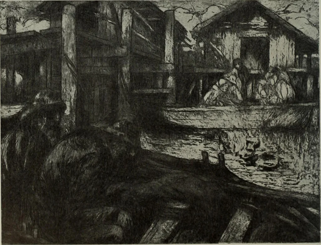 An illustration from International studio, 1897, leaf 410