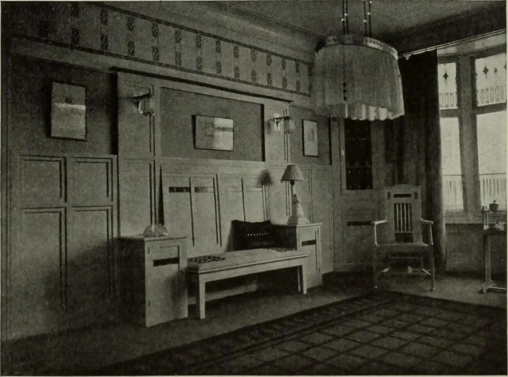 An illustration from International studio, 1897, leaf 413