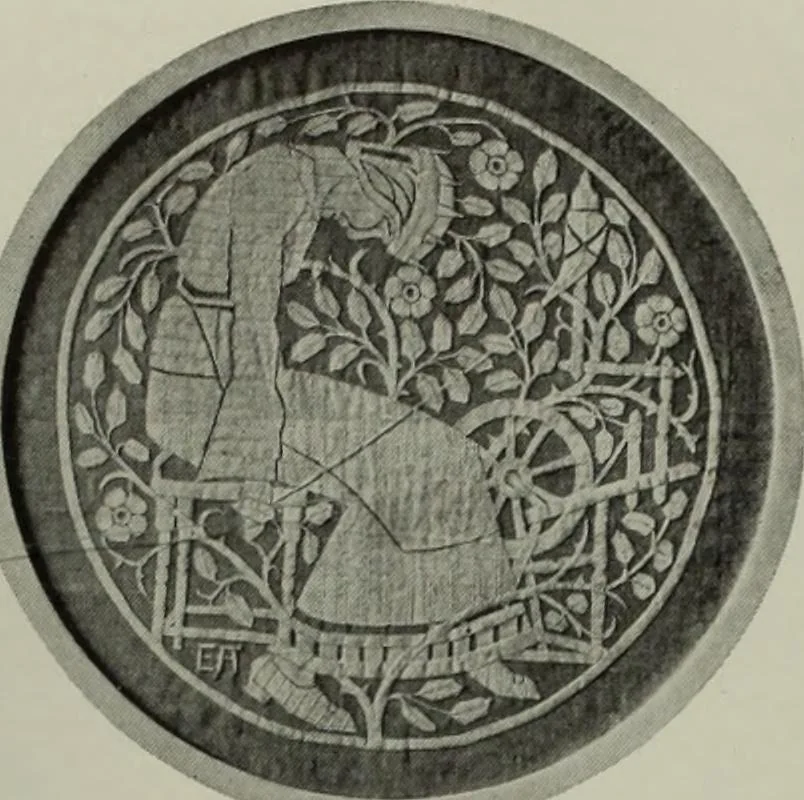 An illustration from International studio, 1897, leaf 417