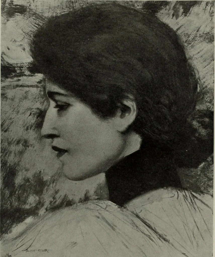 An illustration from International studio, 1897, leaf 419