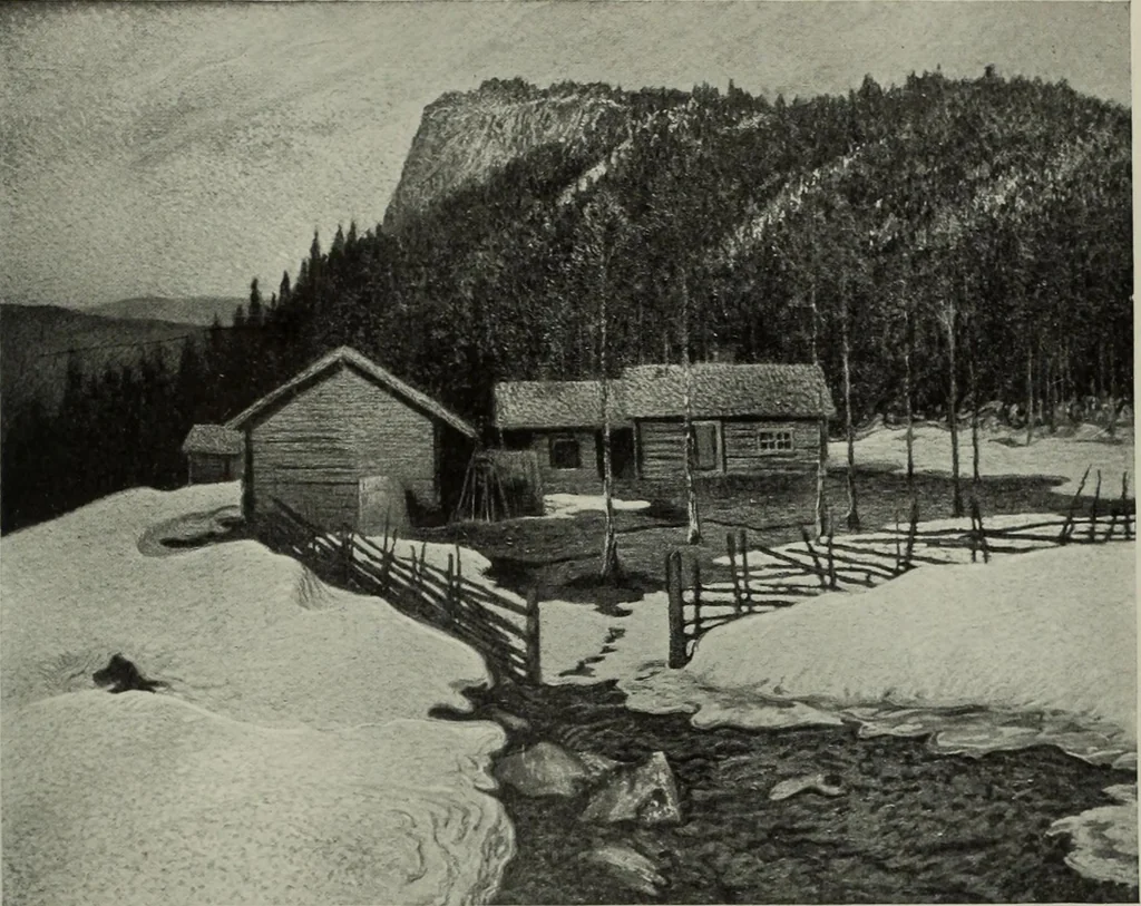 An illustration from International studio, 1897, leaf 421