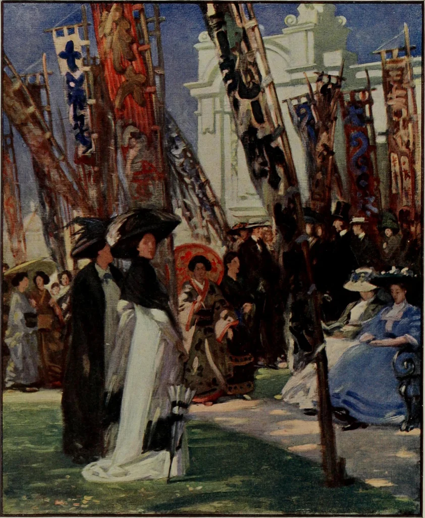 An illustration from International studio, 1897, leaf 425