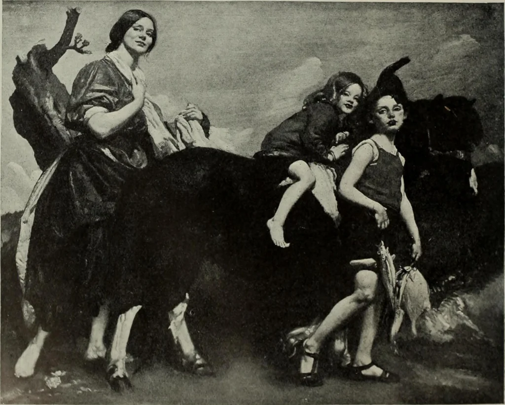 An illustration from International studio, 1897, leaf 44